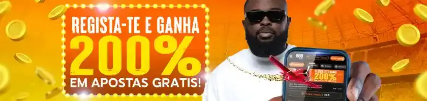 Regista-te e Ganha 200% em Apostas Gratís