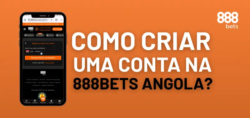 COMO CRIAR UMA CONTA NA 888BETS ANGOLA